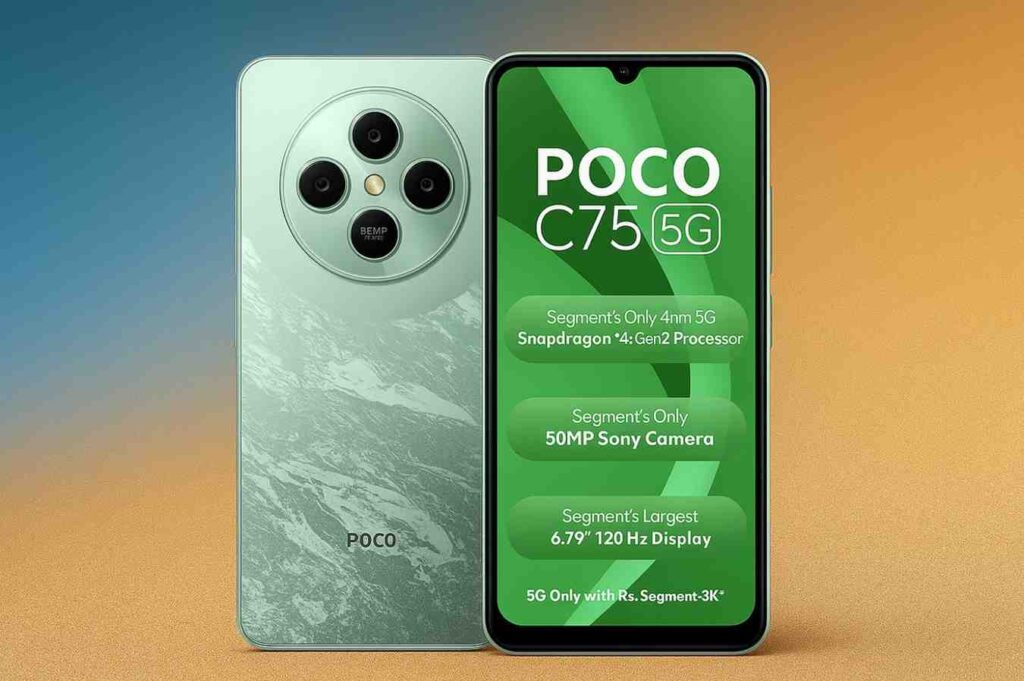  Poco C75 5G smartphone
