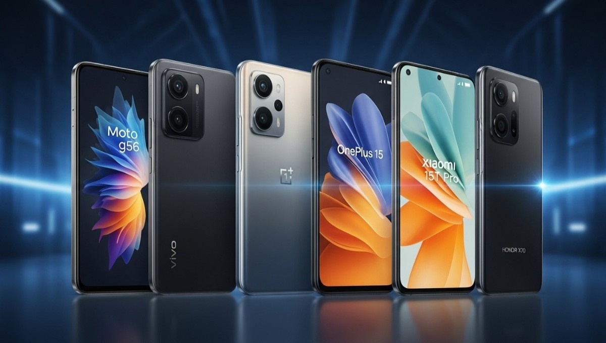 Top 5 Upcoming Smartphones November 2025